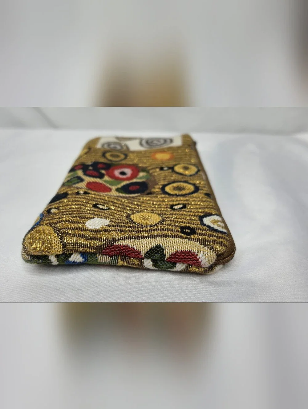 BELLY MODEN Gustav Klimt Tapestry Pouch Zipper Coin Purse Cosmetic Bag Germany